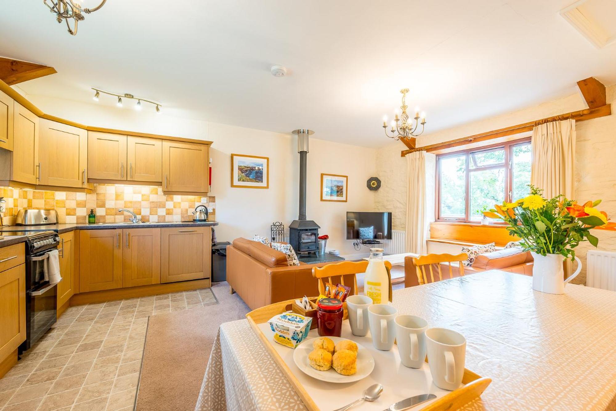 Cargurra Farm Villa Boscastle Exteriör bild